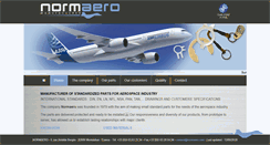 Desktop Screenshot of normaero.com